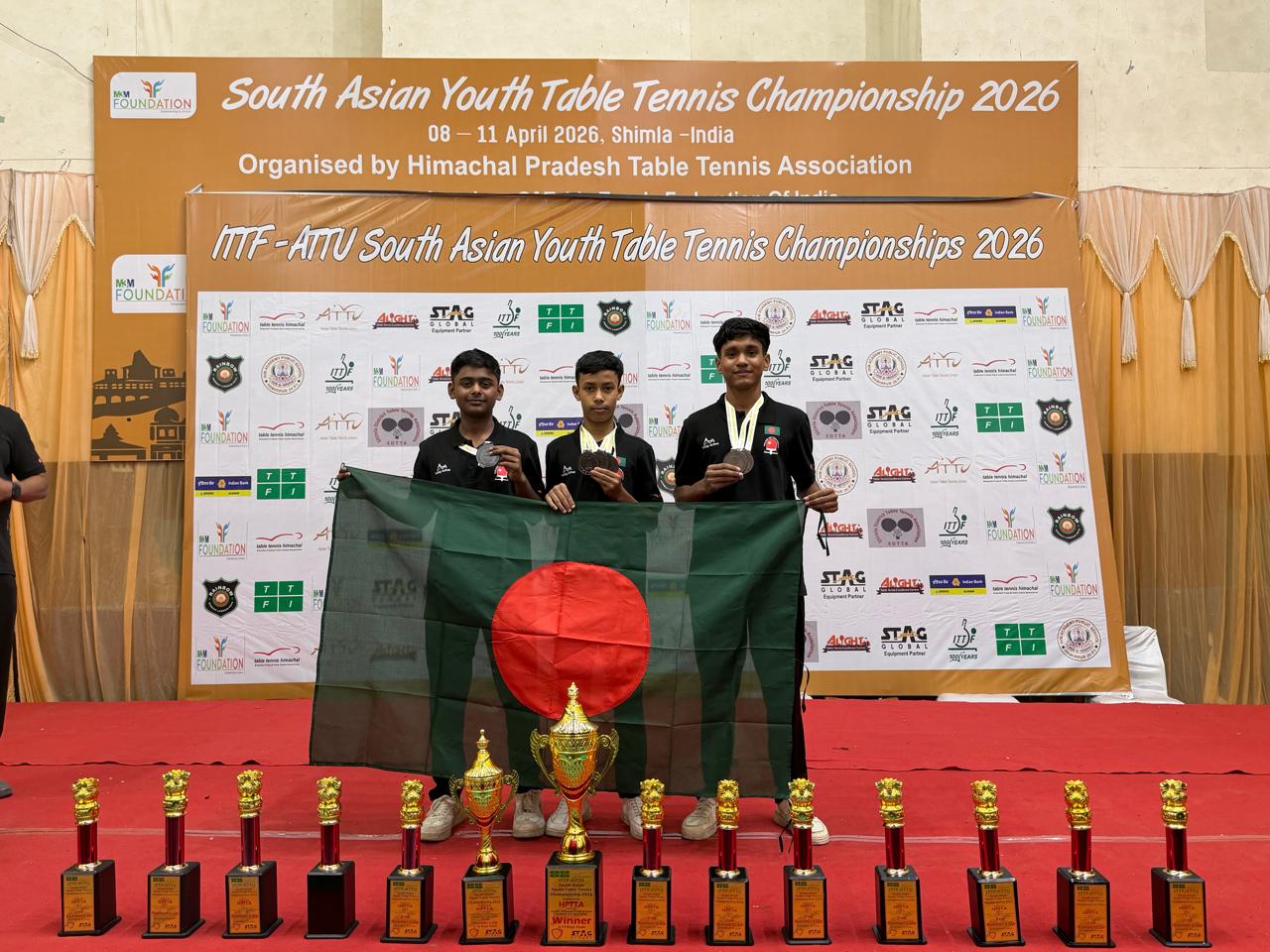 U15 BOYS ITTF-ATTU SOUTH ASIAN YOUTH TABLE TENNIS CHAMPIONSHIP 2026